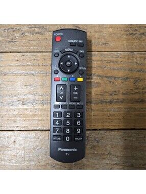 Panasonic N2QAYB000103 TV Remote Control Black Replacement (Free Returns)